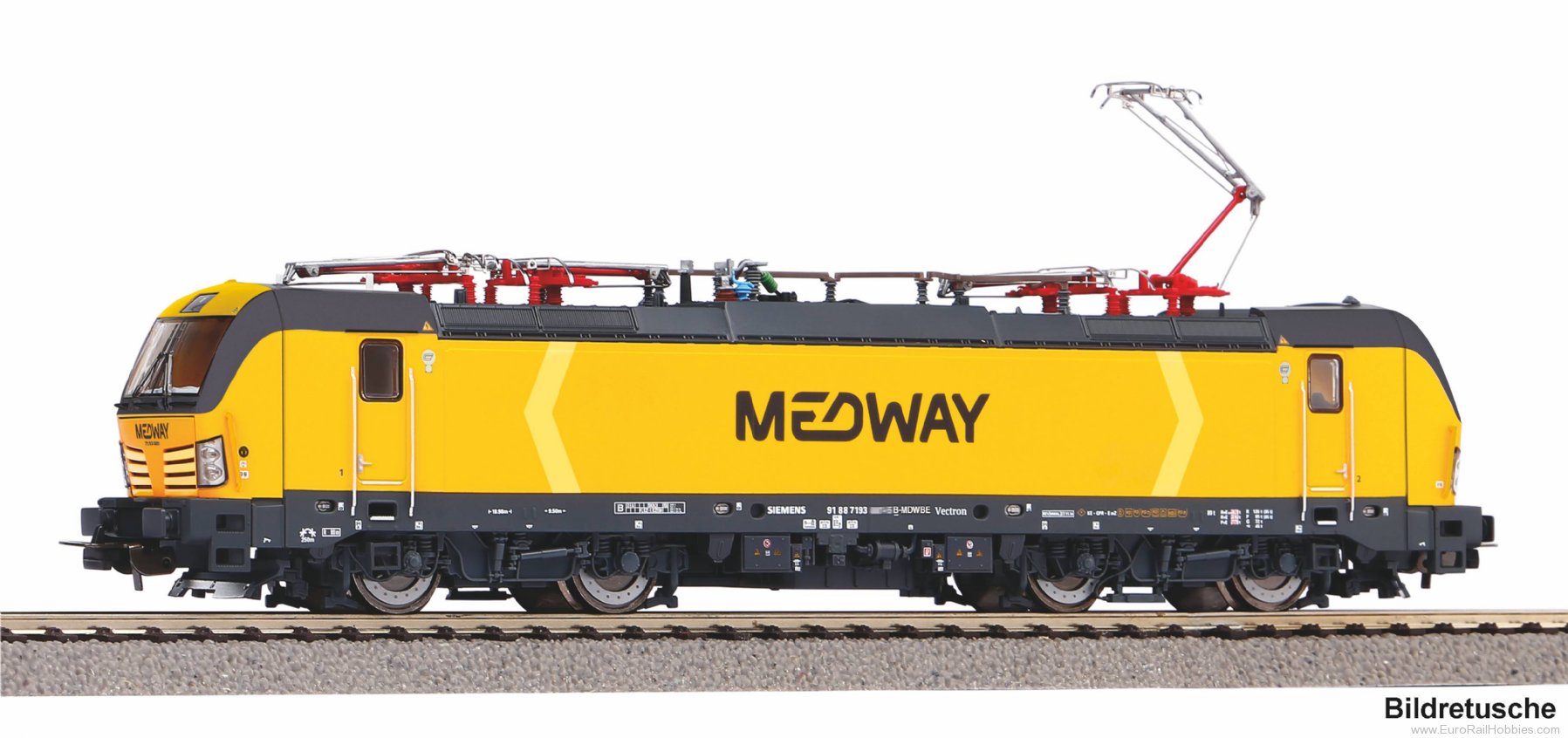 Piko 21831 Vectron 'MEDWAY' BR 7193 Electric Locomotive 