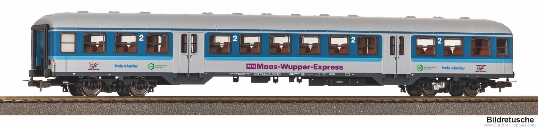 Piko 23604 2nd class Maas-Wupper-Express GFF Passenger C
