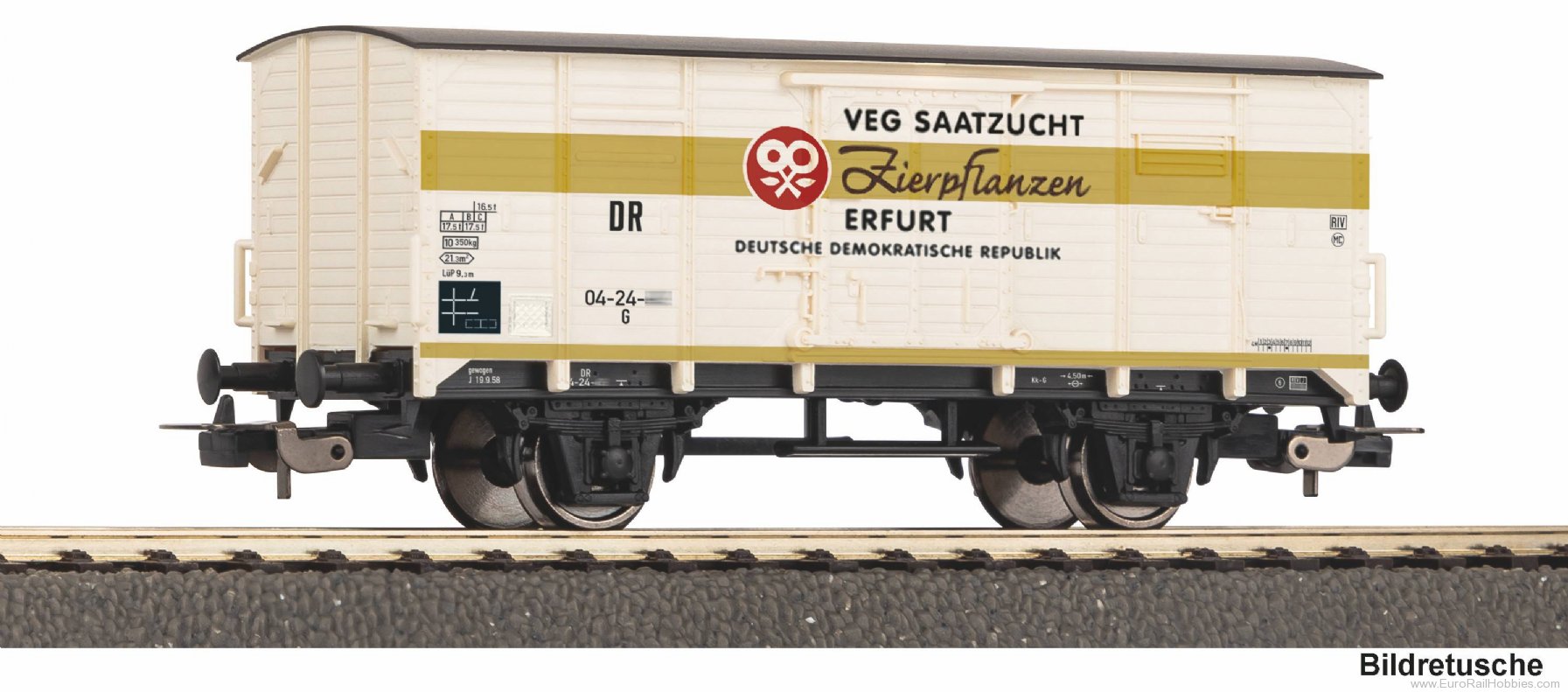 Piko 24555 DR ex G02 VEG Saatgut Erfurt Goods Covered Fr