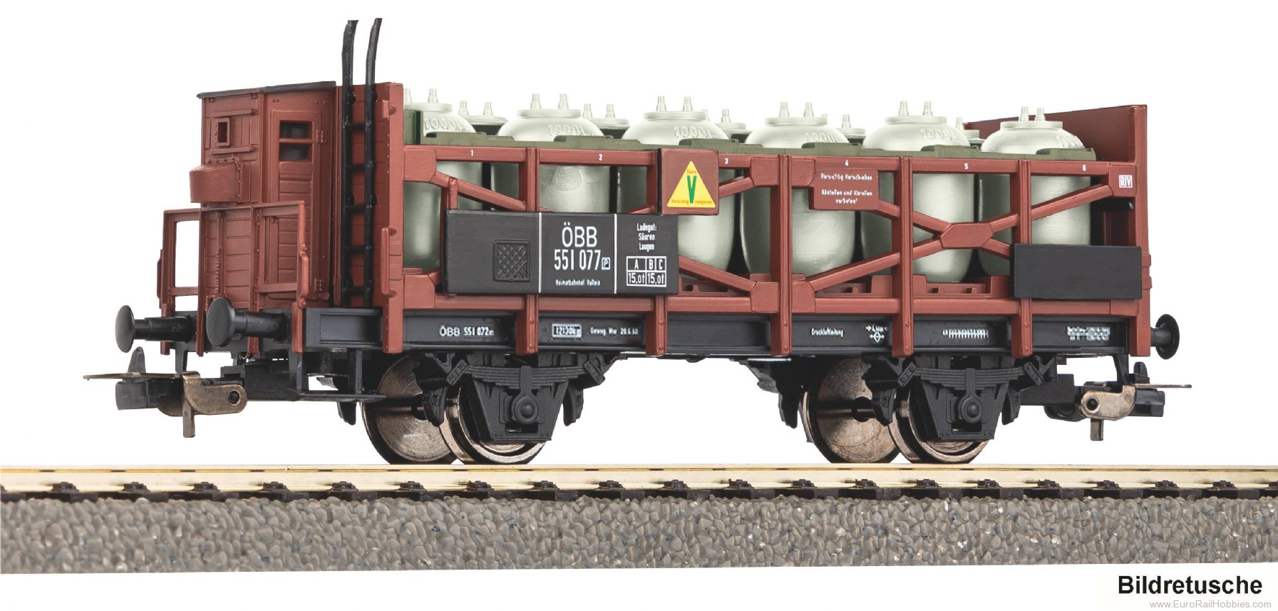 Piko 24559 OBB Acid Pot Container Wagon