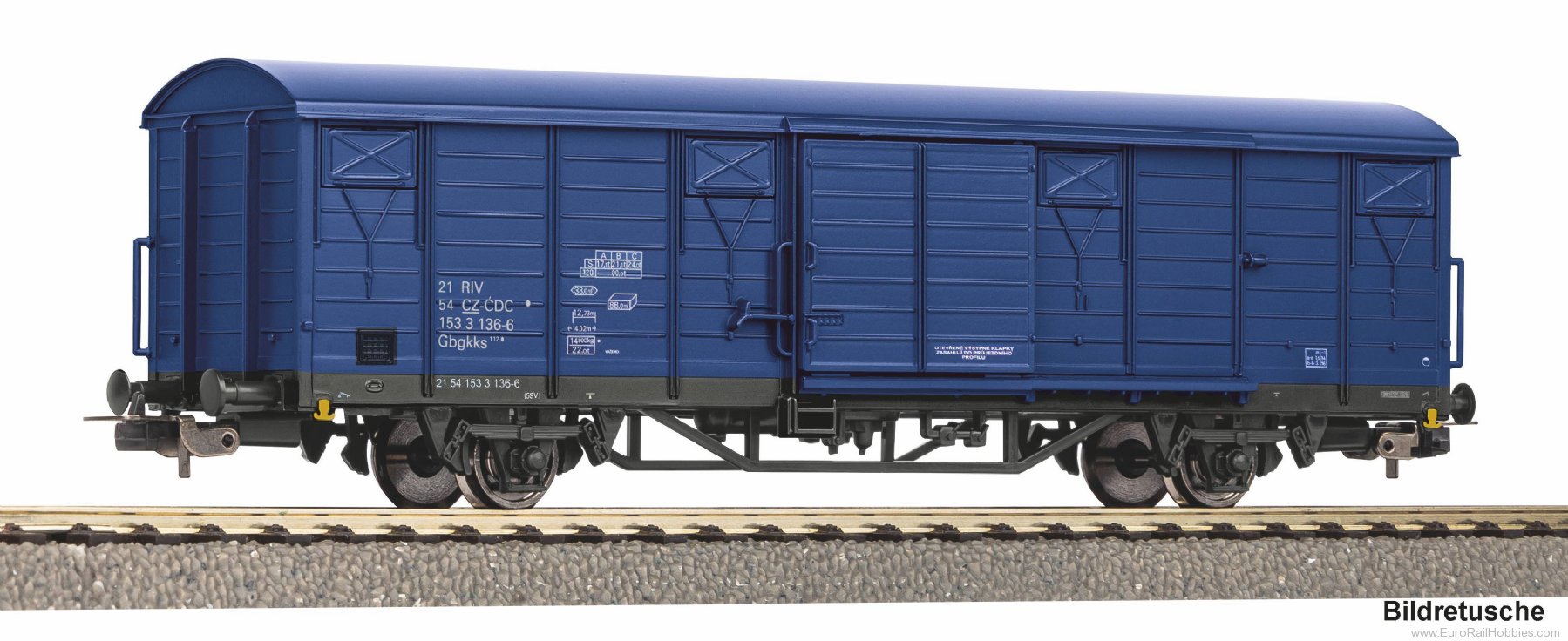 Piko 24562 CD Cargo Gbgkks ?D Covered Freight Car