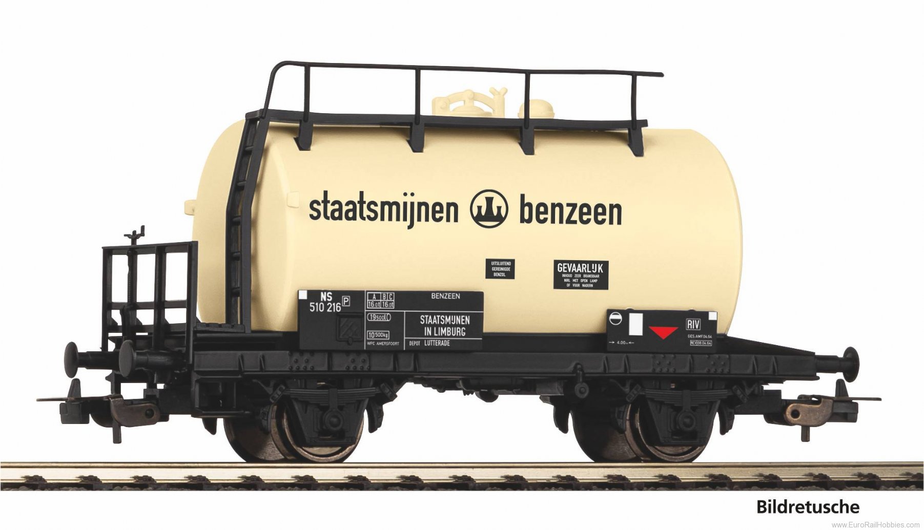 Piko 27725 NS Gasoline 2 Axle Tank Car