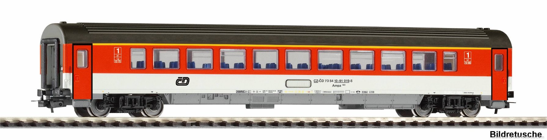 Piko 27744 CD 1st Class Passenger Coach