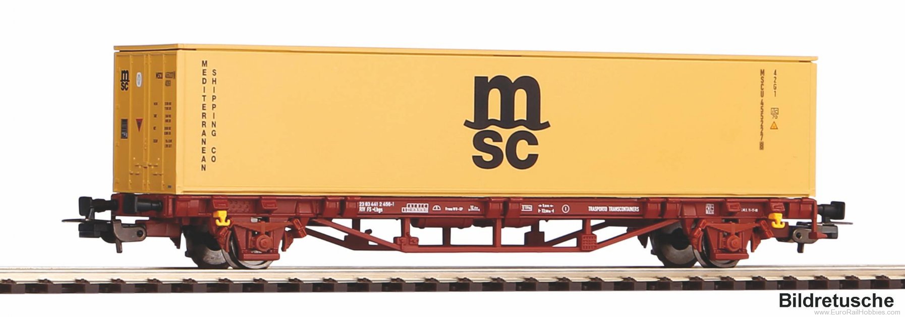 Piko 27751 FS 'MSC' 40' Container Car
