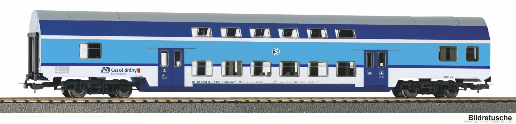 Piko 27755 CD Bi-Level Coach