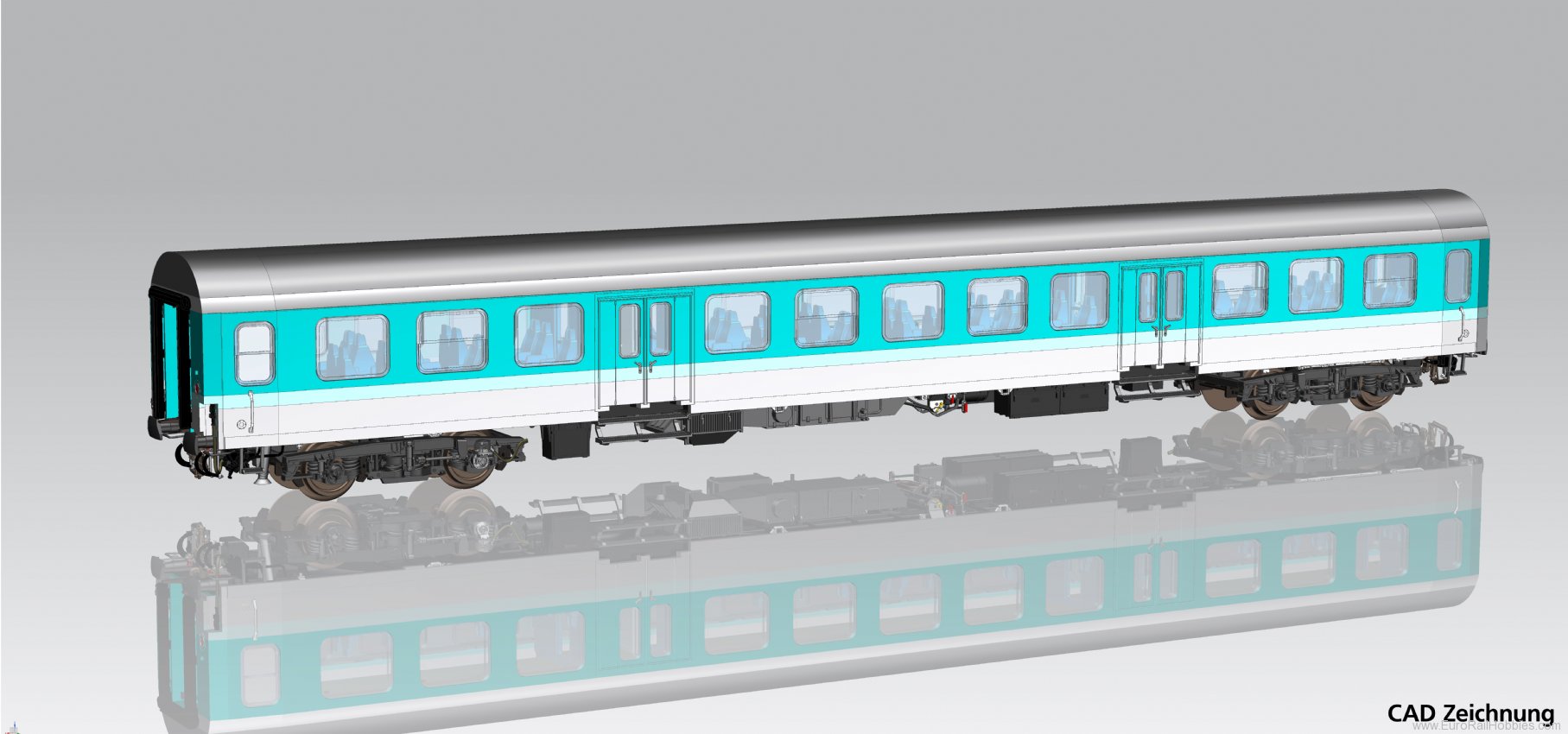 Piko 28006 DB AG Halberstadt middle boarding Coach Mintg