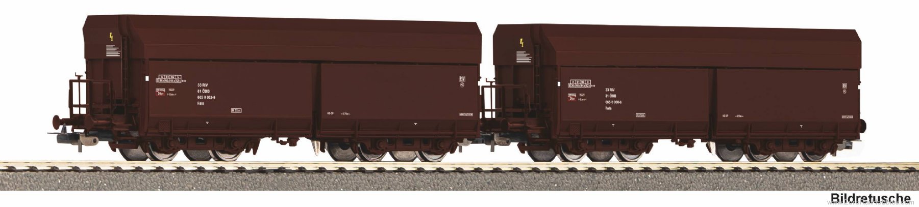 Piko 28332 OBB Self-Unloading WTK Hopper Cars