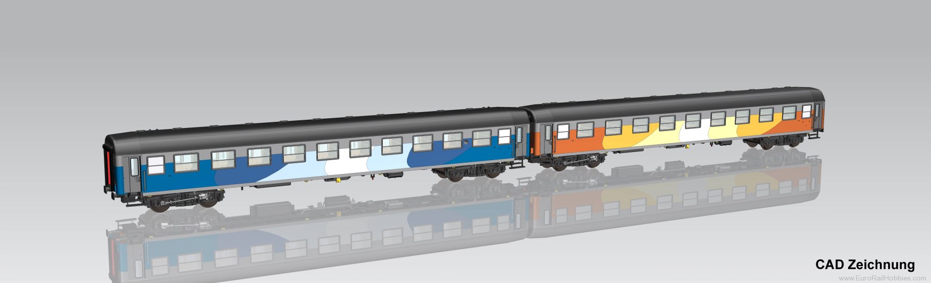 Piko 28336 PKP IC 111Ah and 112Ag  Express Passenger Coa