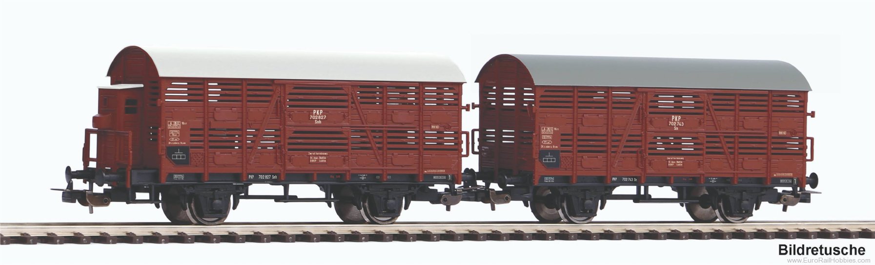 Piko 28346 PKP 2 Piece Livestock Car Set