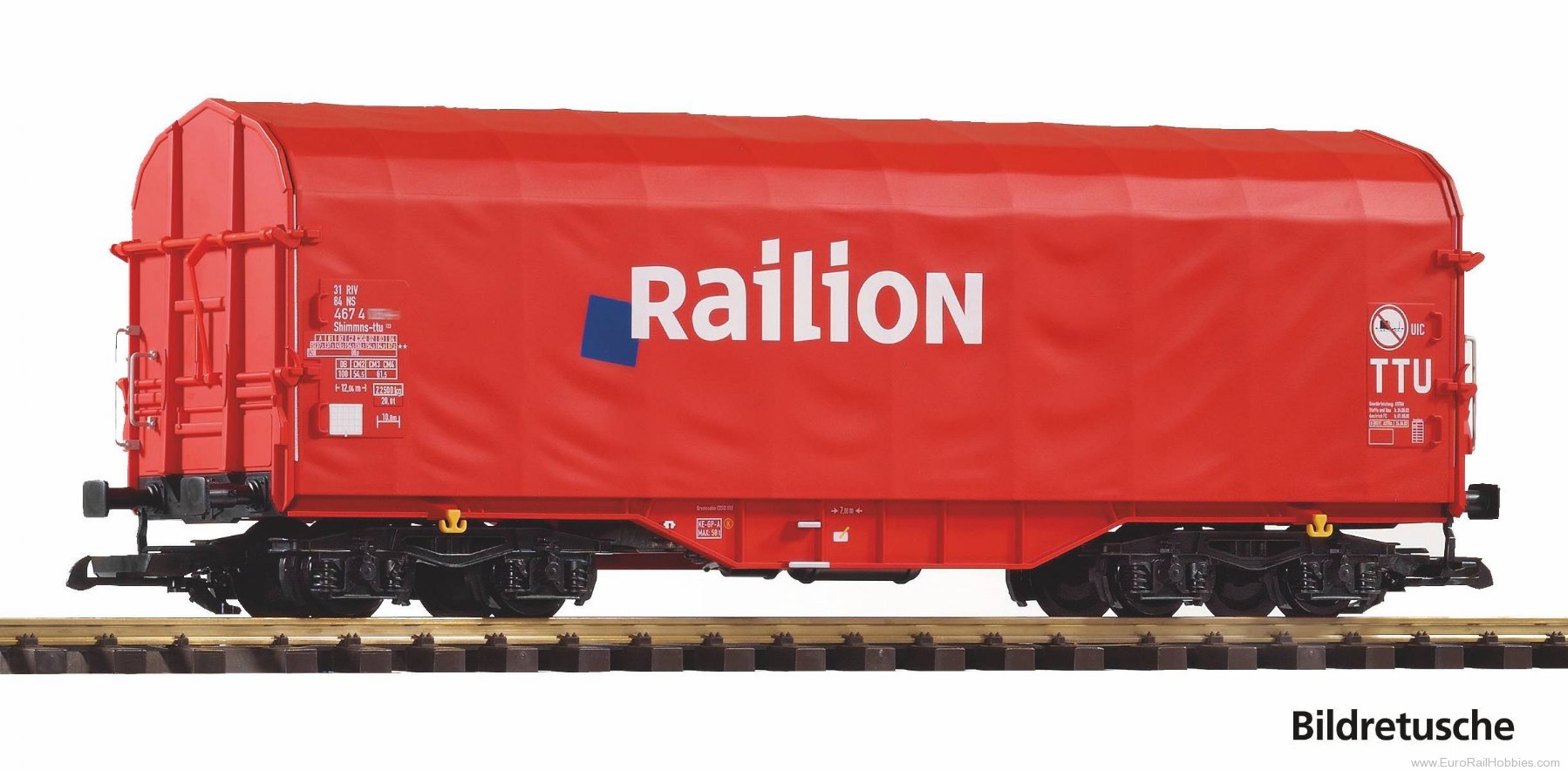 Piko 37020 DB Raillion Tarpaulin Car