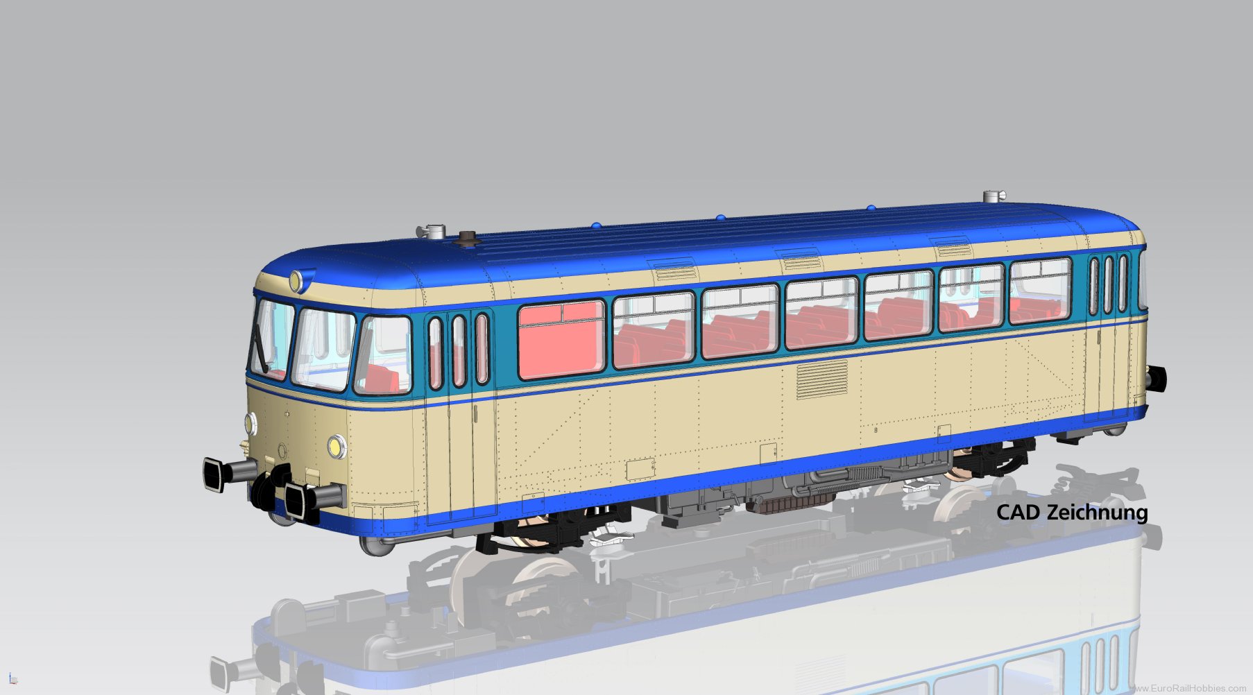 Piko 37310 VT 98 PEG Railbus White/Blue Livery