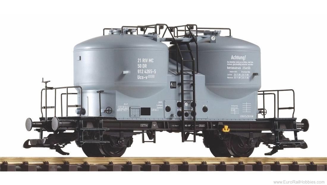Piko 37795 DR IV Cement Silo Car, Black Chassis