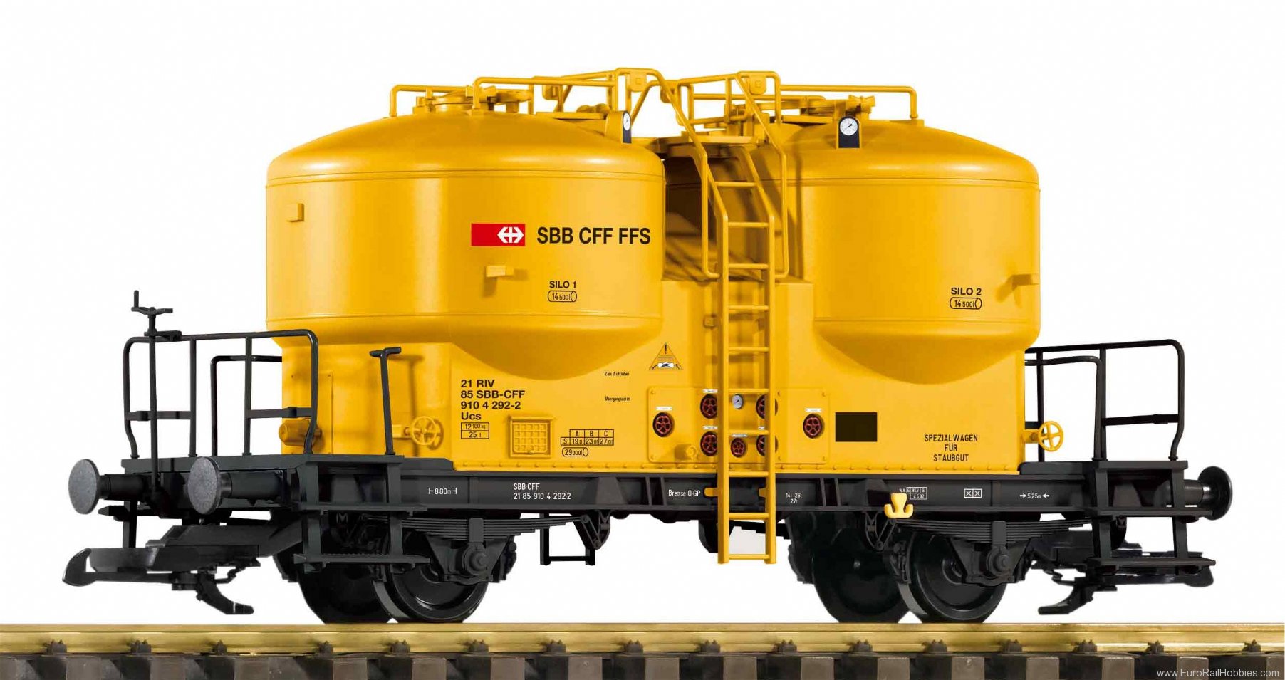 Piko 37797 G Cement silo wagon SBB V