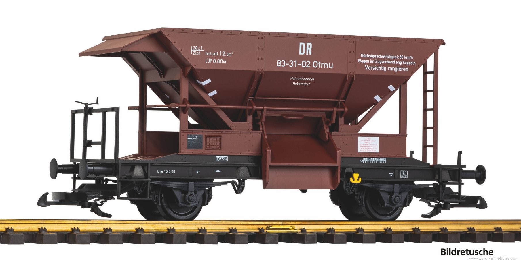 Piko 37854 DR Self-Unloading 2 Axle Talbot Wagon
