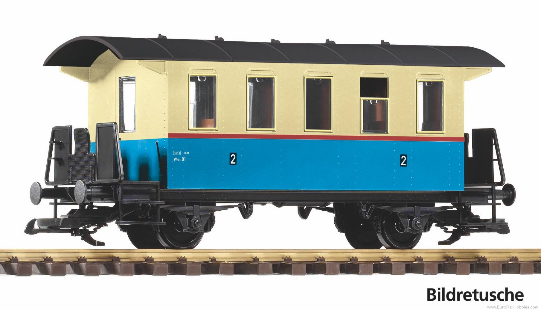 Piko 37929 2nd Class Private Railway Passenger Coach