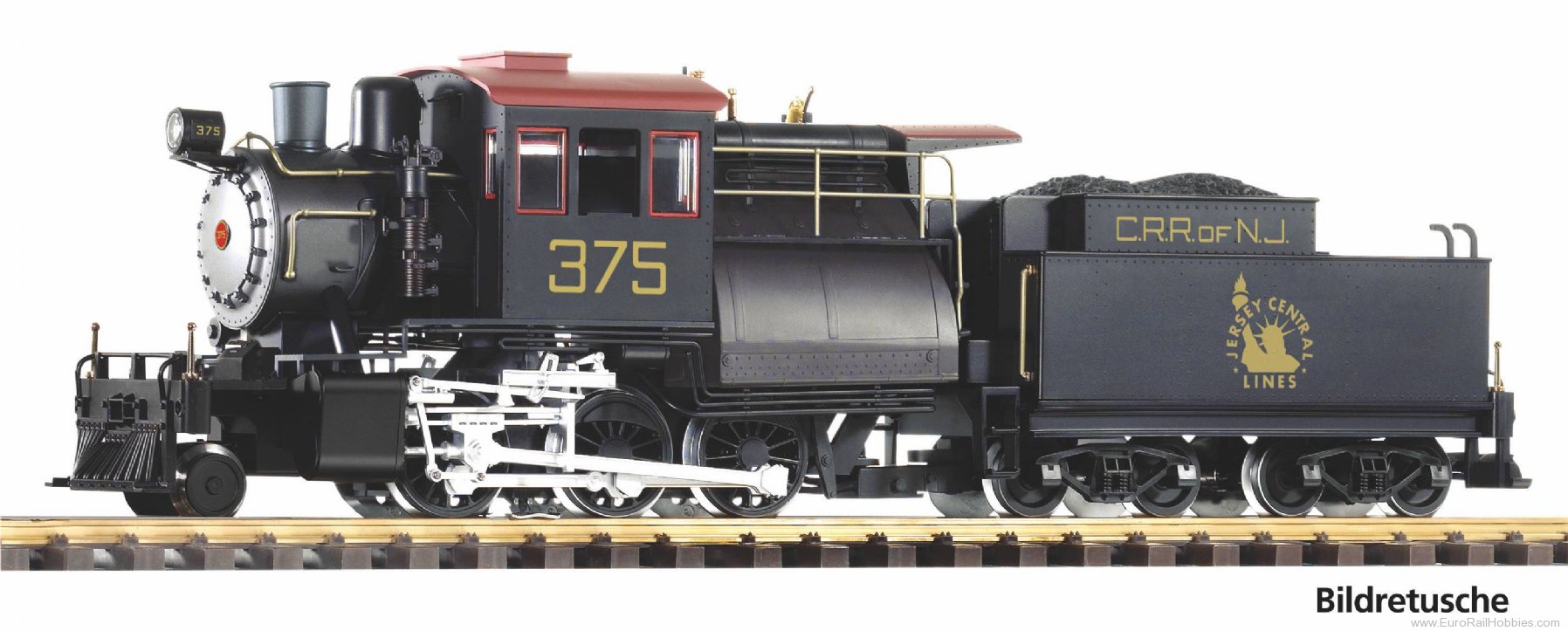 Piko 38280 Camelback' CNJ R/C Steam Locomotive w/Sound