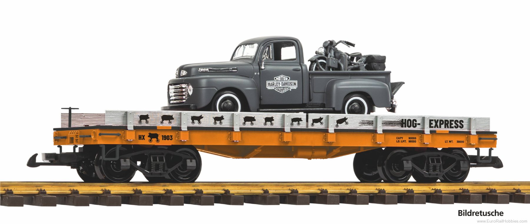 Piko 38984 Autotransport Wagon FLSTS 1950 Chevrolet 310 