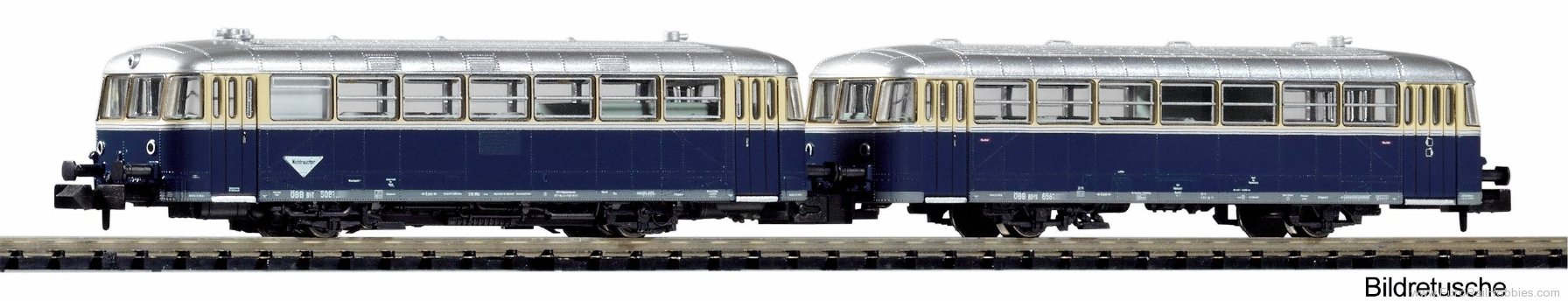 Piko 40256 OBB 2 Piece Railbus 5081 w/Control car