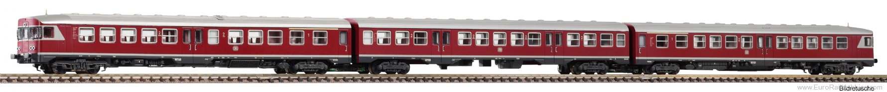 Piko 40264 DB 3 Unit BR VT 24 Diesel Railcar