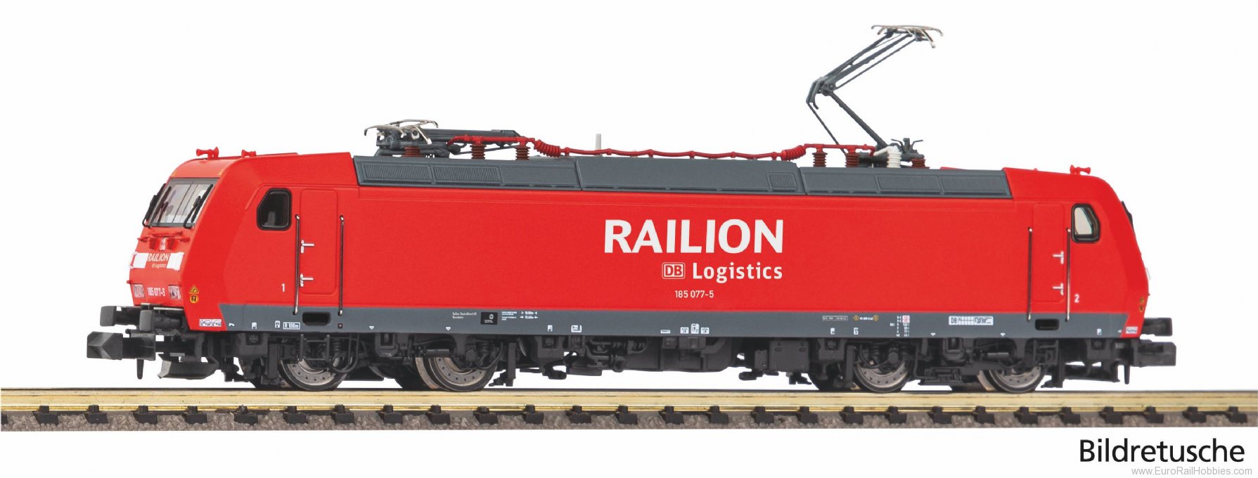 Piko 40590 N-Railion BR 185 Electric Locomotive w/Sound