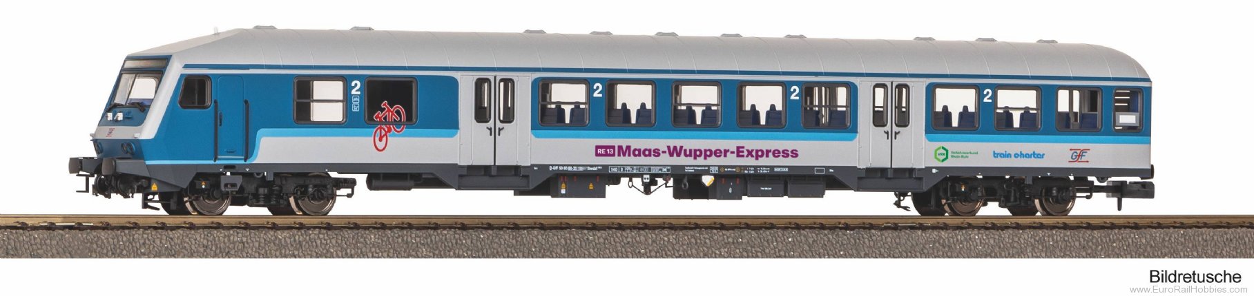 Piko 40614 Wittenberg Maas-Wupper-Express GFF Cab Contro