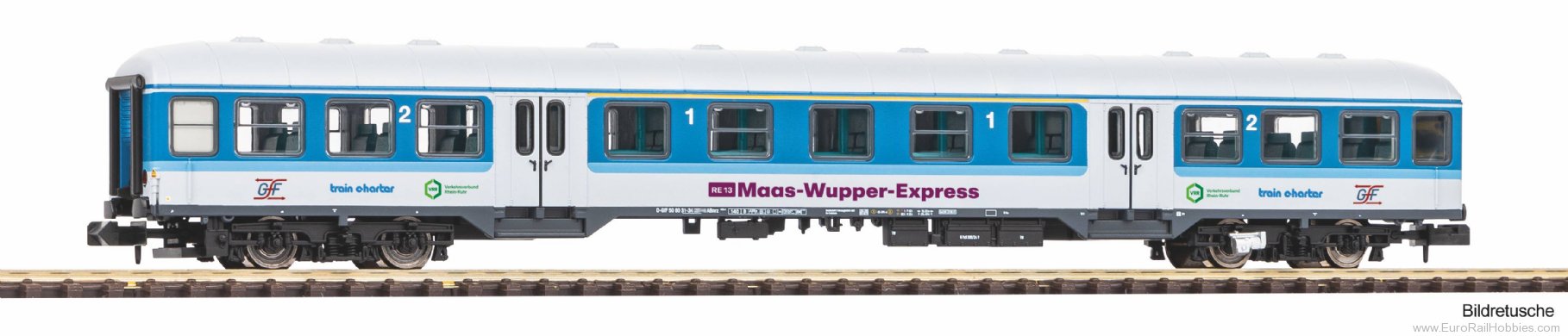 Piko 40655 Wittenberg Maas-Wupper-Express GFF 1st/2nd Cl