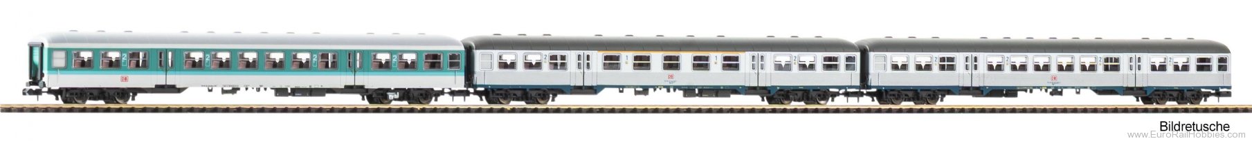 Piko 40656 DB AG 3 Piece 'Silberling' Coach Set
