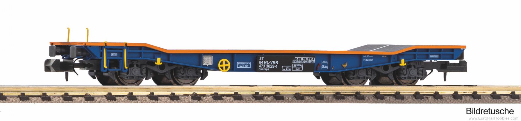 Piko 40704 VolkerRail Heavy Duty Flat Car