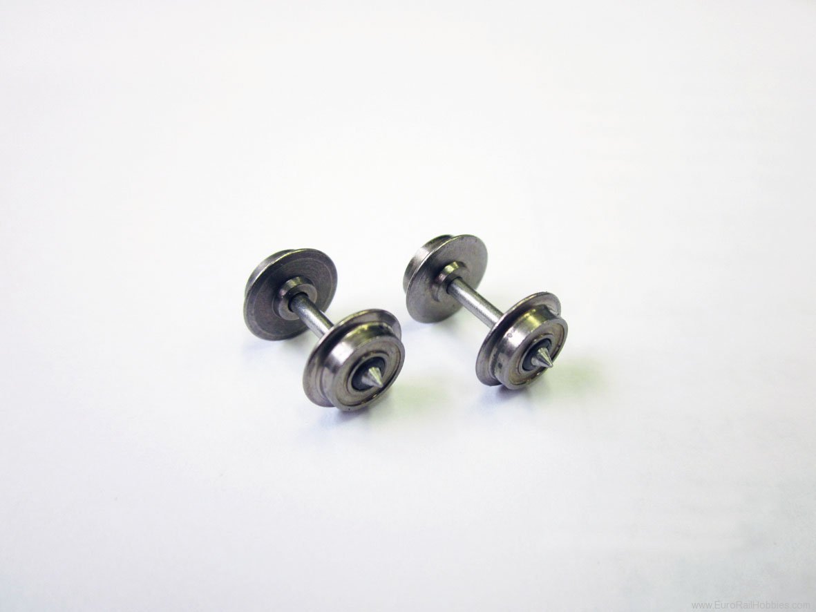 Piko 46230 N Metal Wheelset for Passenger Cars 2 Pcs