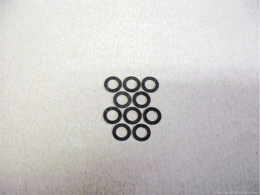 Piko 46241 N Traction Tire 6.7x4.4x0.3mm 10 Pcs