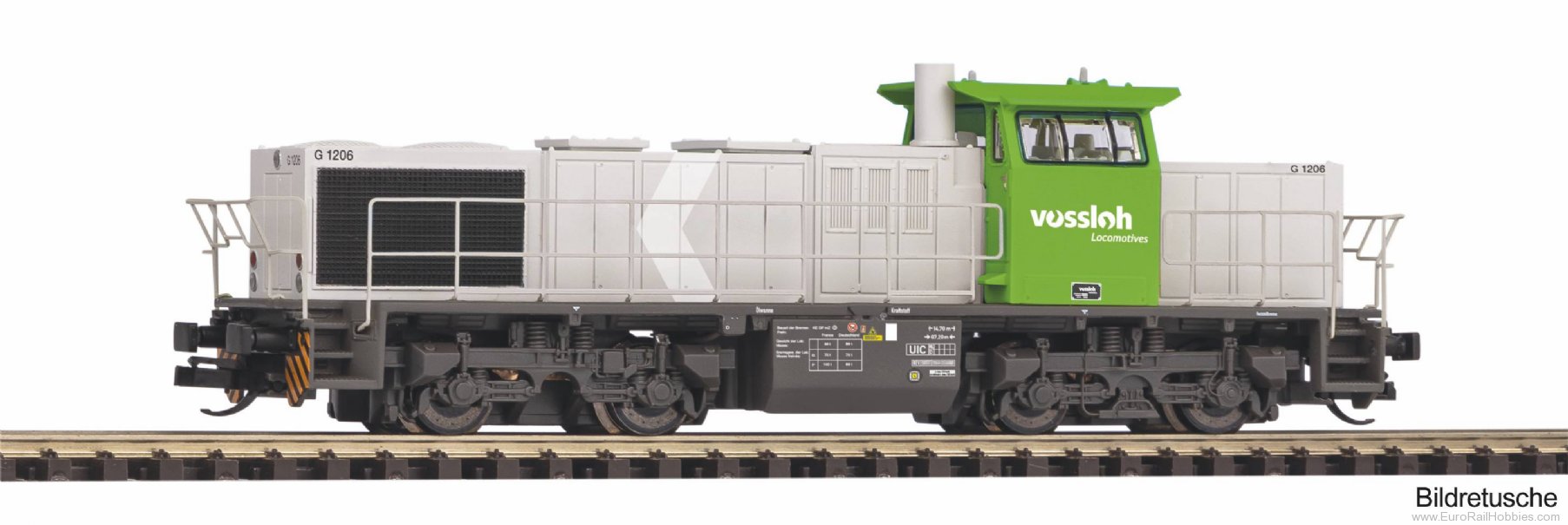 Piko 47232 G 1206 Vossloh Leasing Diesel Locomotive