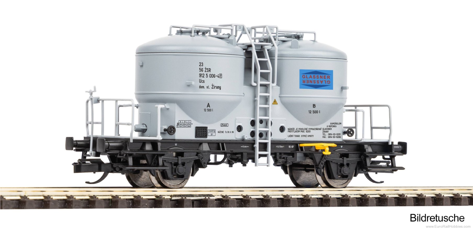 Piko 47759 ZSR Cement Silo Wagon