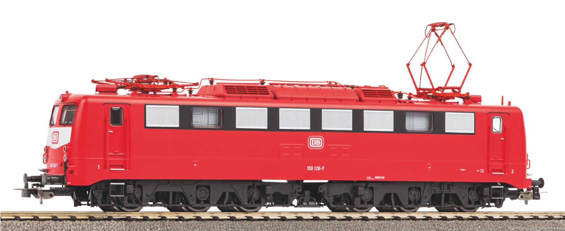Piko 51659 DB BR 150 Orient Red Electric Locomotive (for