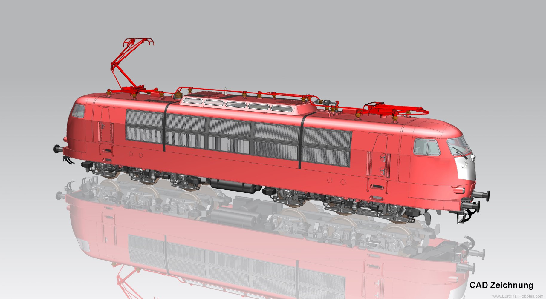 Piko 51695 DB AG V BR 103 Orient Red Electric Locomotive