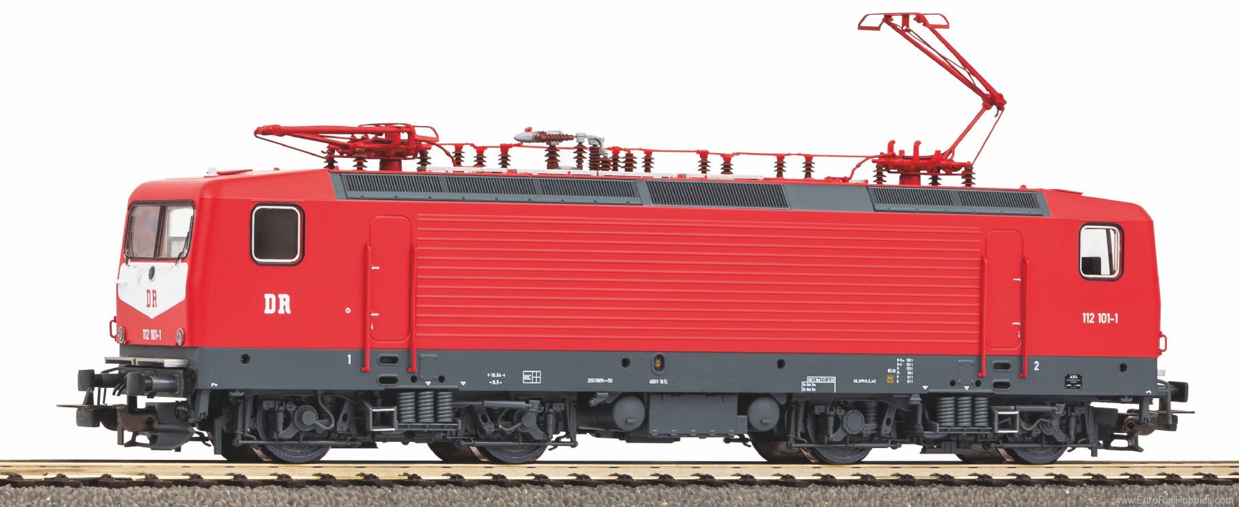 Piko 51724 Electric Locomotive BR 112 DR V (DC Piko Expe