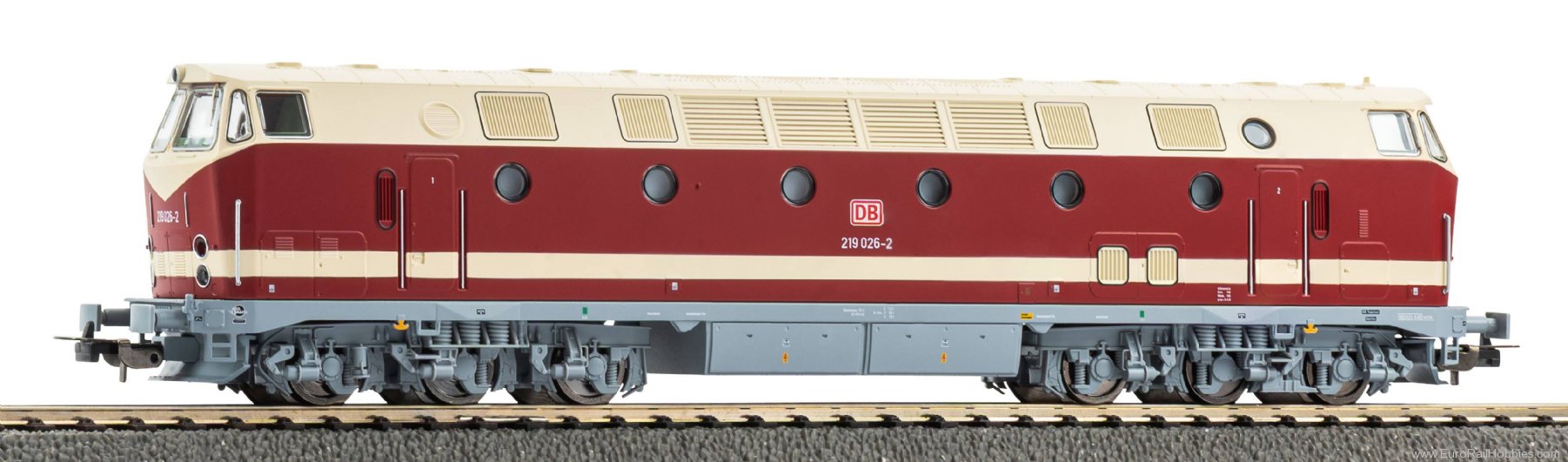 Piko 52122 DB AG BR 219 Diesel Locomotive DCC w/Sound