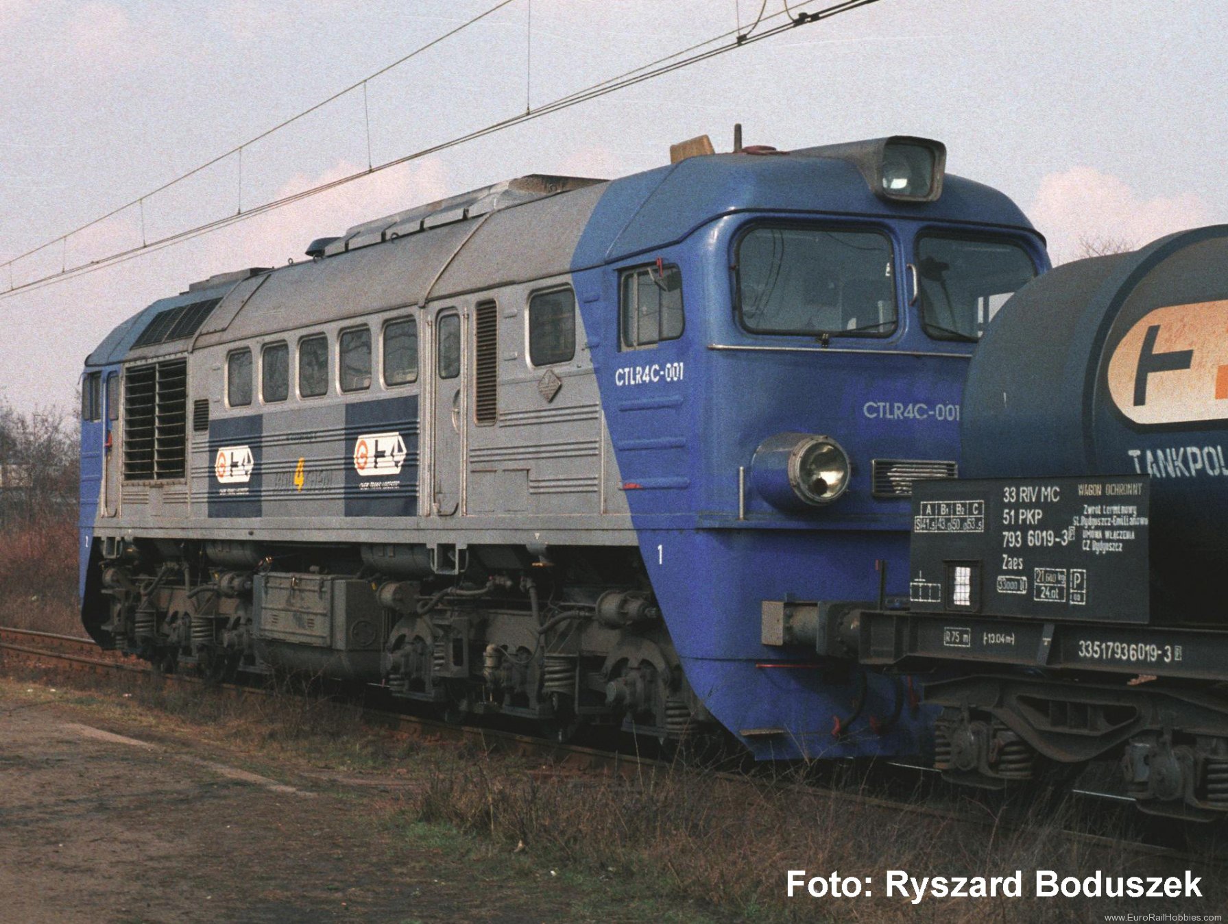 Piko 52139 CTLR4C-001, CTL Rail 4 Chem Diesel Locomotive