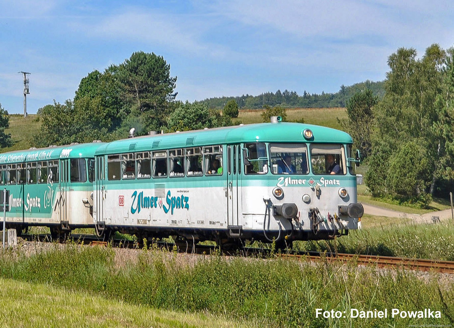 Piko 52150 DB AG BR 798 + Control Car 'Ulmer Spatz' Dies