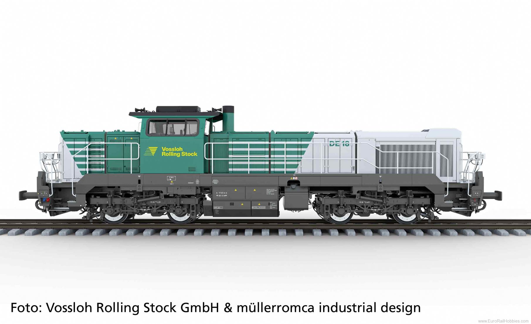 Piko 52362 Sound diesel locomotive DE18 Vossloh Rolling 