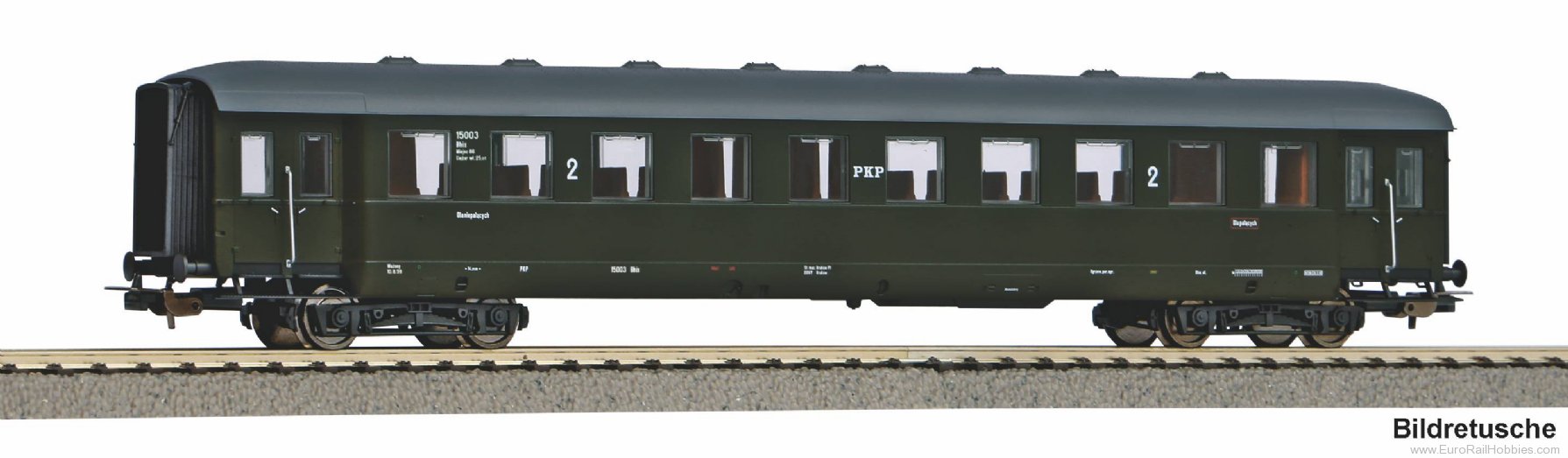Piko 53287 PKP 2nd Class 'Skirted Express Coach'