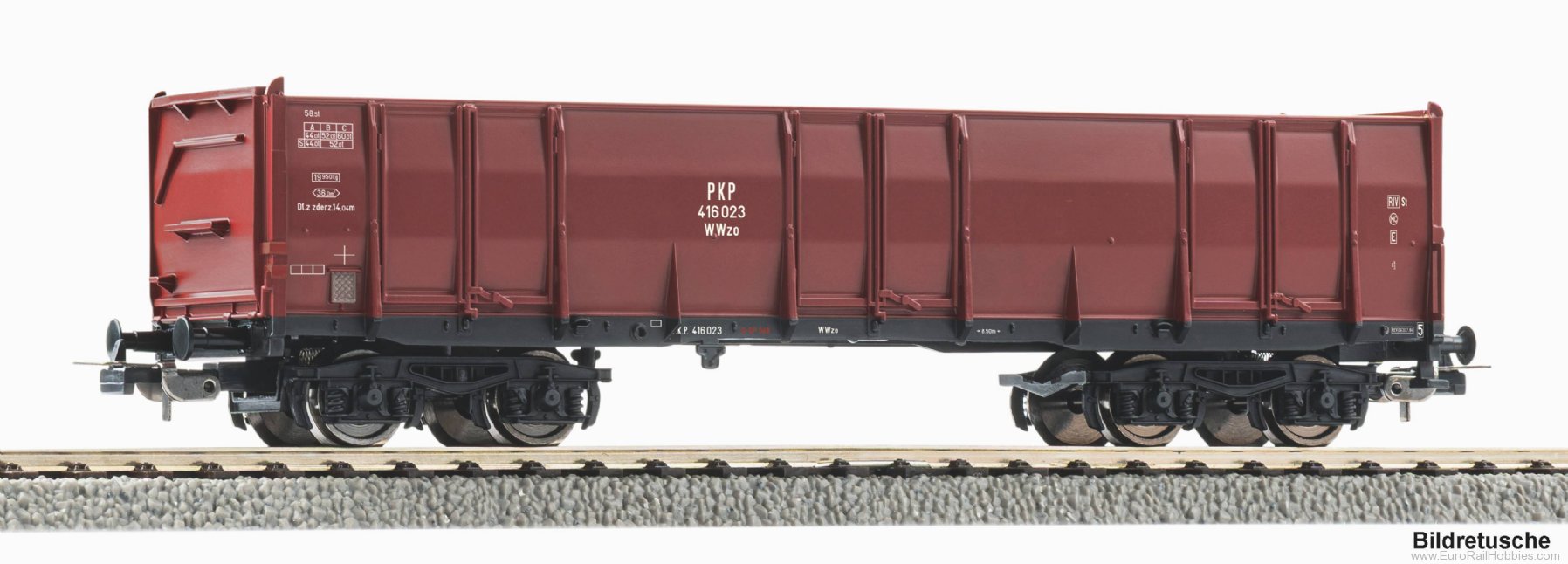 Piko 54178 PKP 4 Axle Open Gondola