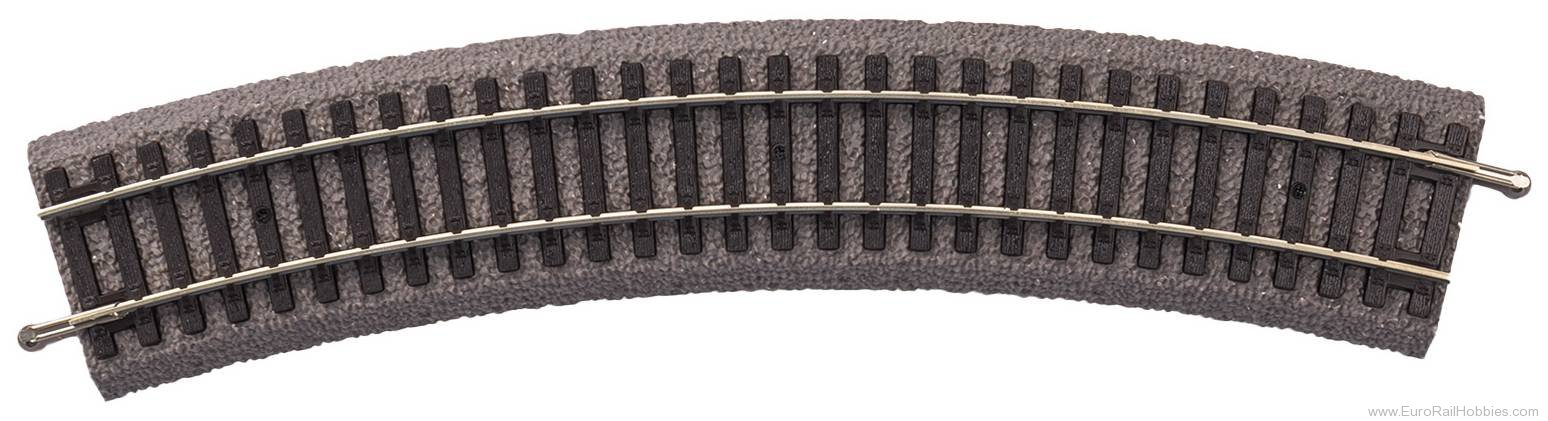 Piko 55412 PIKO A-track with roadbed, curve track R2 422