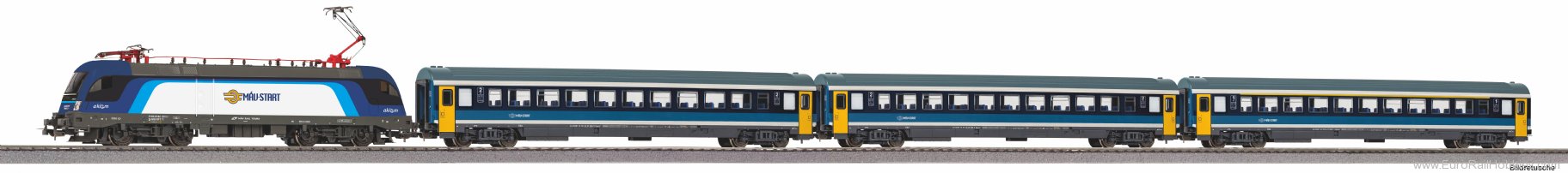 Piko 57037 MAV Start-Set with Taurus Electric Locomotive