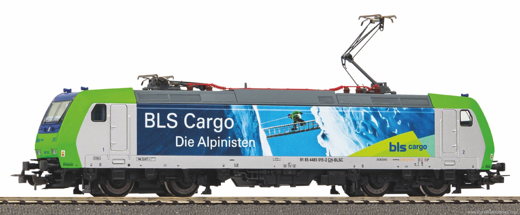 Piko 57945 Electric Locomotive Re 485 New Alpinisti BLS 