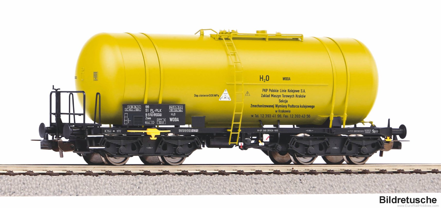 Piko 58461 PL-PLK 406Ra Tank Car