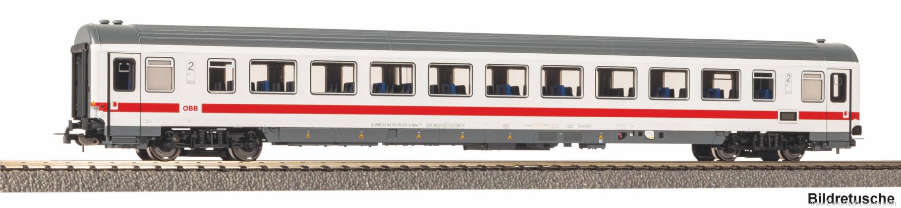 Piko 58850 OBB 2nd Class IC Passenger Coach