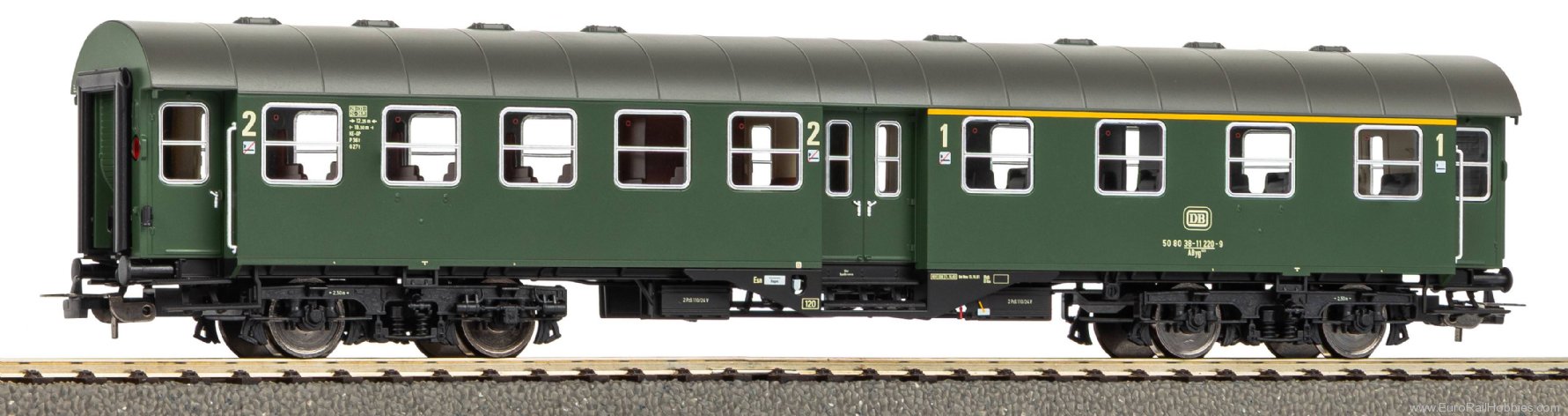 Piko 58860 DB Rebuild 1./2. Class AB4yg Passenger Coach