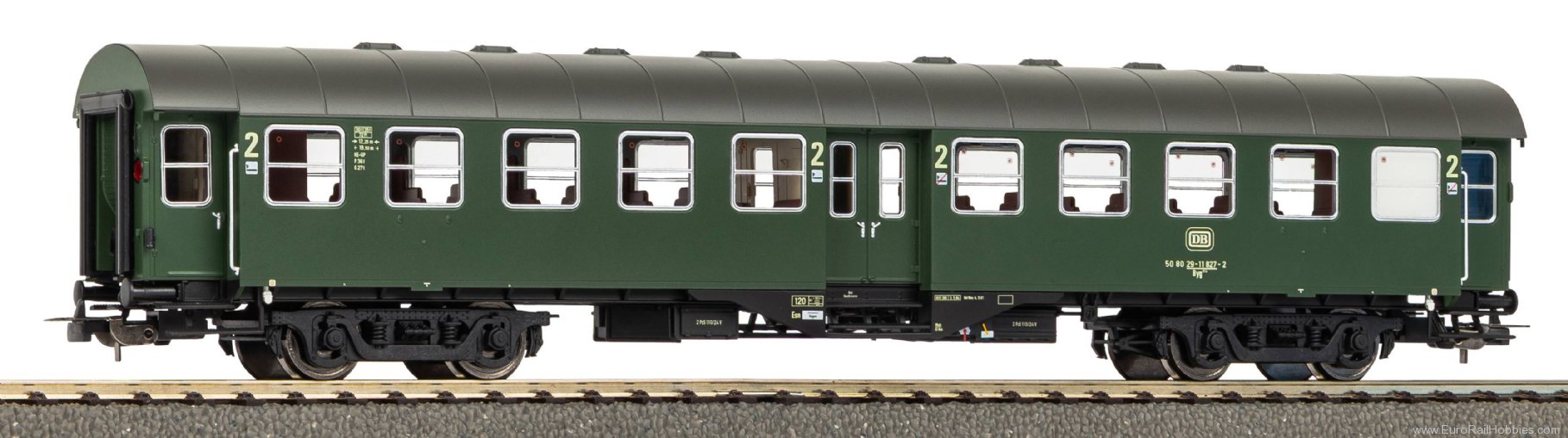 Piko 58861 DB Rebuild 2nd Class B4yg Passenger Coach