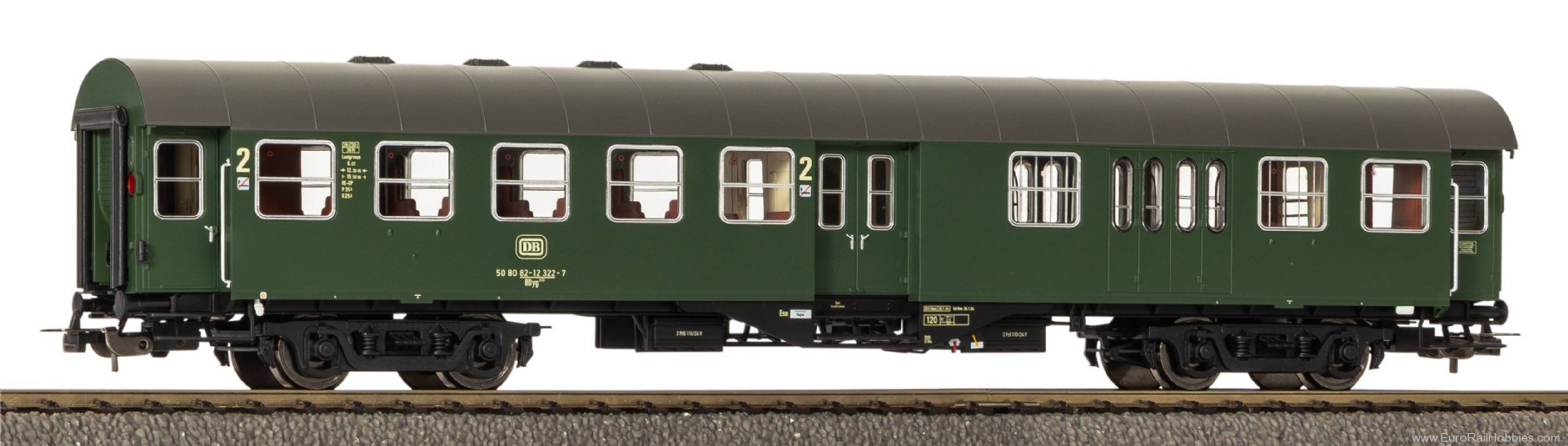Piko 58862 DB Rebuild 2nd ClassPassenger BD4yg Baggage C