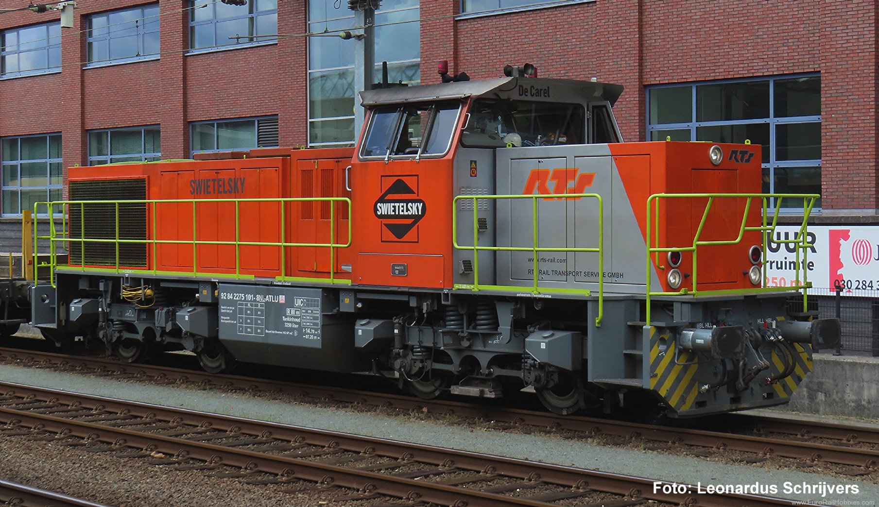 Piko 59376 NL RTS-Swietelsky G 1206 Diesel Locomotive